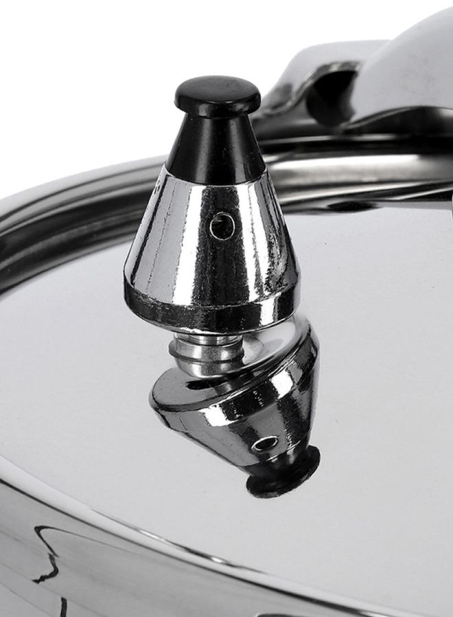 Royalford Stainless Steel 12Liters Pressure Cooker with Pressure Release System Silver 12Liters - Image 5
