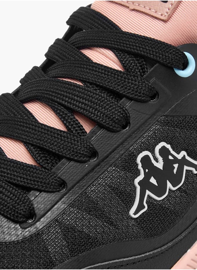 Kappa - Women's Logo Print Sports Shoes with Lace-Up Closure - Image 1
