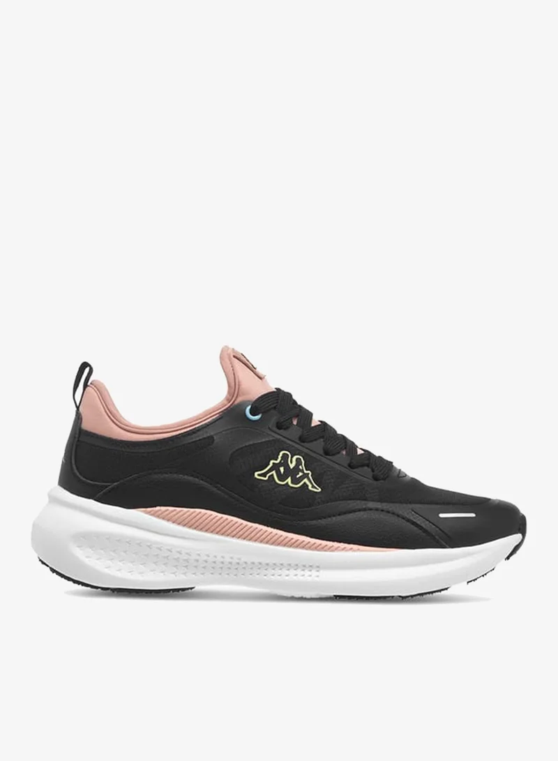 Women's Logo Print Sports Shoes with Lace-Up Closure