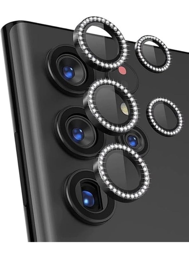 Astra Camera Lenses Compatible with Samsung Galaxy S23 Ultra - Black - Image 1