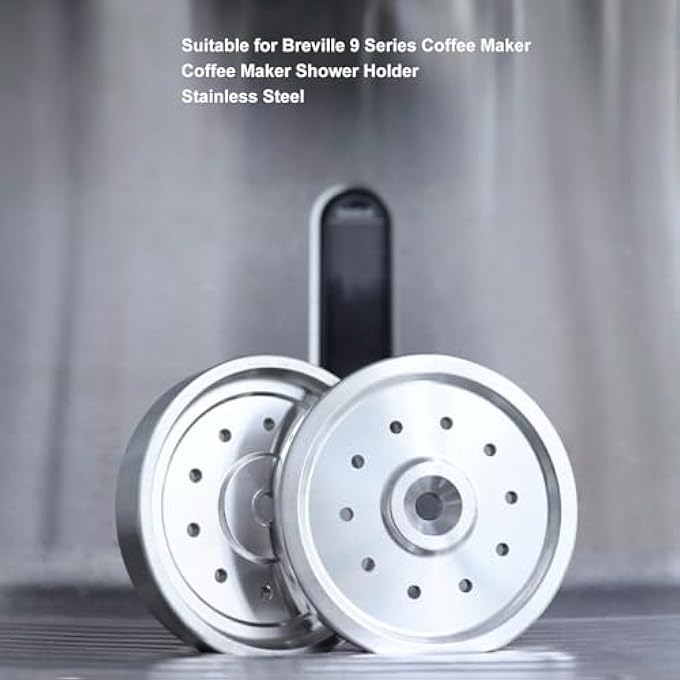 Zerodis Coffee Maker Brewing Head Shower Screen For 9 Series  Premium Stainless Steel Holder  Easy To Attach And Remove Ideal For Home Baristas - Image 5