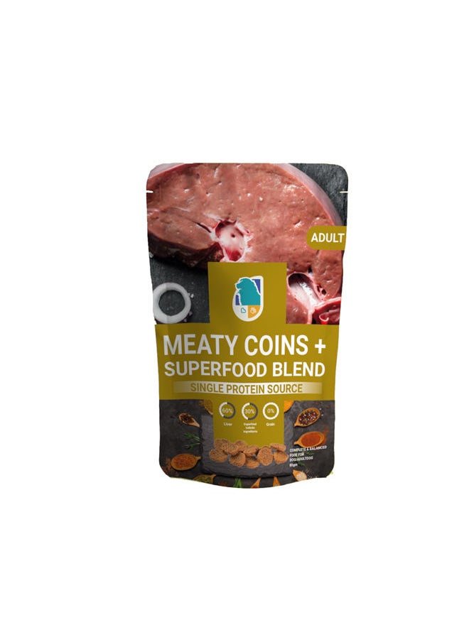 RICH Meaty Coins Liver Adult - 80 Grams 