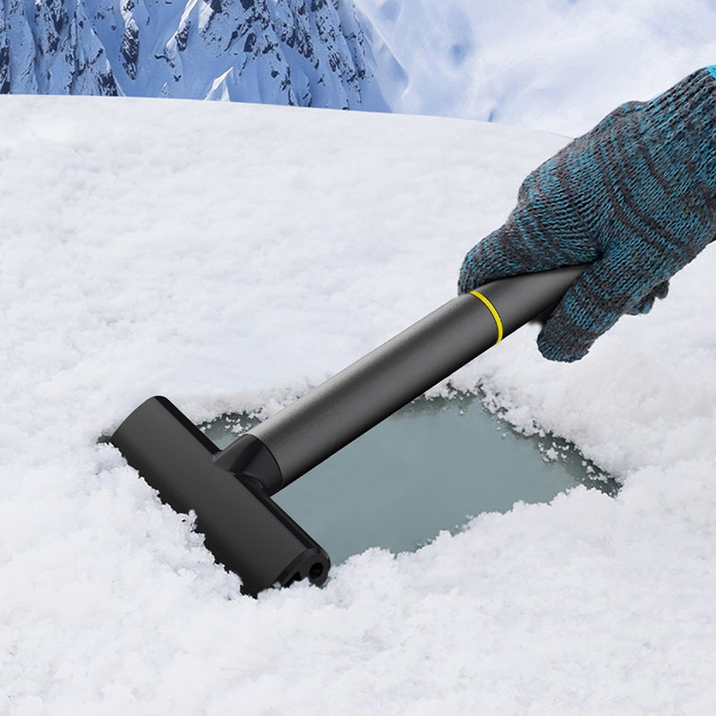 Ice Scraper Car Windshield Snow Scraper Portable Winter Snow Removal Tool - Image 1