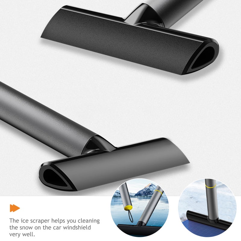 Ice Scraper Car Windshield Snow Scraper Portable Winter Snow Removal Tool - Image 3