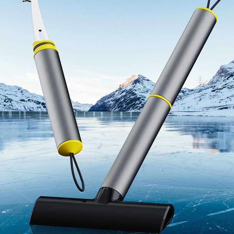 Ice Scraper Car Windshield Snow Scraper Portable Winter Snow Removal Tool - Image 5