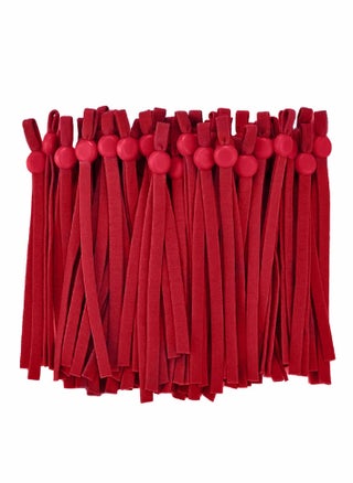 Sewing Elastic String for Masks, 100 Pcs Elastic Bands with Adjustable Buckle Ear Band, Elastic Ear Loops Adjustable Ear Straps 1/5 Inch (Red) - pzsku/Z28EE5EA7BAFF1B7F7BE6Z/45/_/1698456041/736cb4c3-978c-4051-bc12-4bafc521b2f6