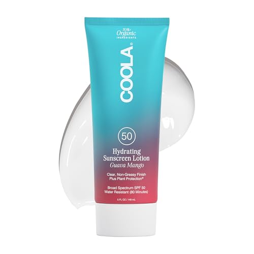 COOLA Organic Sunscreen SPF 50 Sunblock Body Lotion Dermatologist Tested Skin Care for Daily Protection Vegan and Gluten Free Guava Mango 5 Fl Oz - Image 2