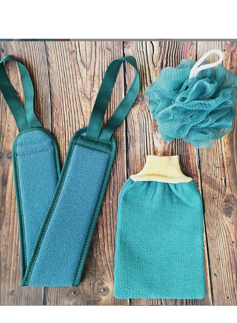 cleaning the skin and exfoliating the skinshower glove Bath Belt Towel Balle 