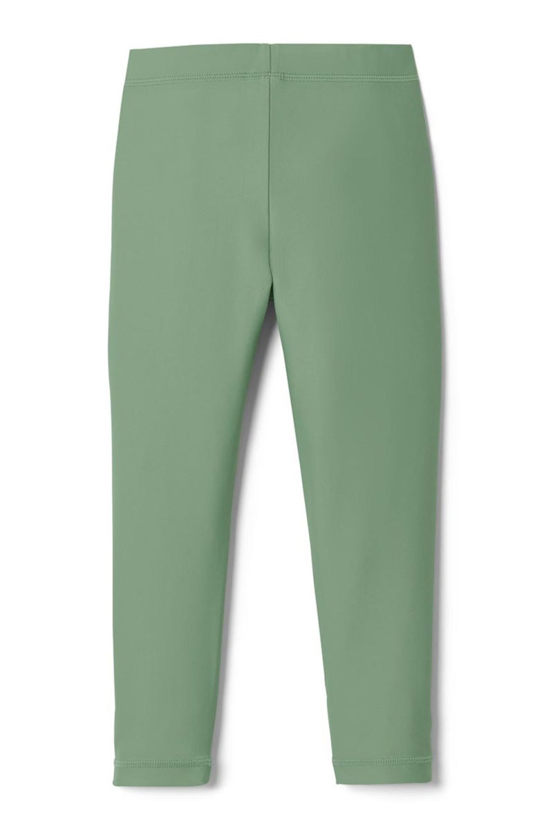 Tchibo Toddlers Girl Monkey Print Pull On Swim Leggings, Olive - Image 3