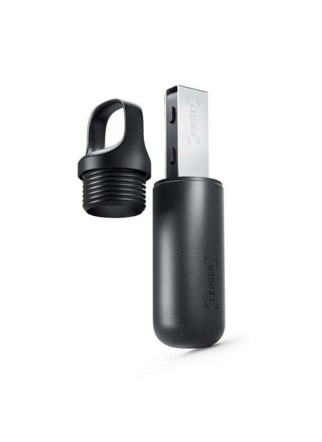 Ledger - Ledger Nano S Plus Pod | Secure & Protective Storage for Ledger Nano S Plus Hardware Wallet, Portable and Lightweight | Aluminum Finish - Image 1