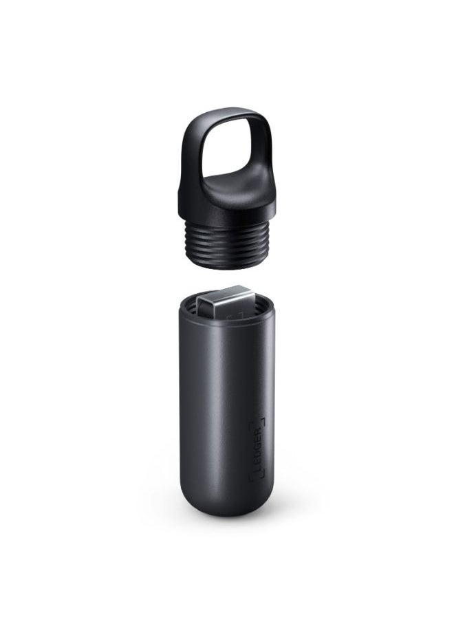 Ledger - Ledger Nano S Plus Pod | Secure & Protective Storage for Ledger Nano S Plus Hardware Wallet, Portable and Lightweight | Aluminum Finish - Image 1