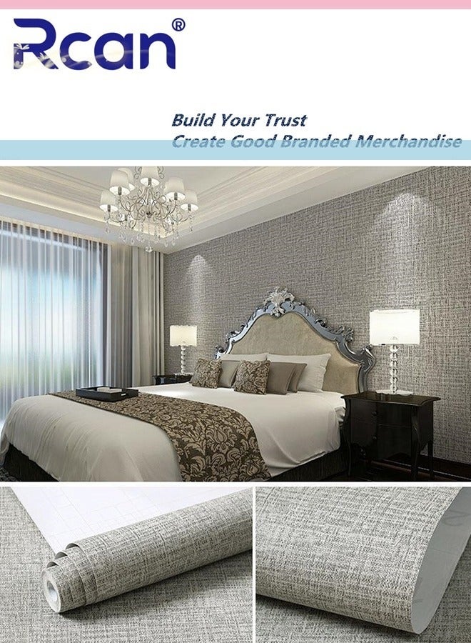 Rcan Solid Color Self-Adhesive Wallpaper Film Sticker Peel and Stick Stars Pattern Waterproof Wall Sticker Removable Liner Contact Paper Wall Decoration Vinyl Roll for Wall Kitchen Furniture 23.6*393.7 In - Image 3