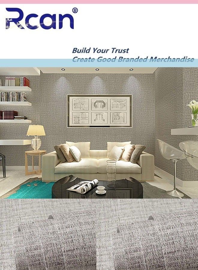 Rcan Solid Color Self-Adhesive Wallpaper Film Sticker Peel and Stick Stars Pattern Waterproof Wall Sticker Removable Liner Contact Paper Wall Decoration Vinyl Roll for Wall Kitchen Furniture 23.6*393.7 In - Image 4