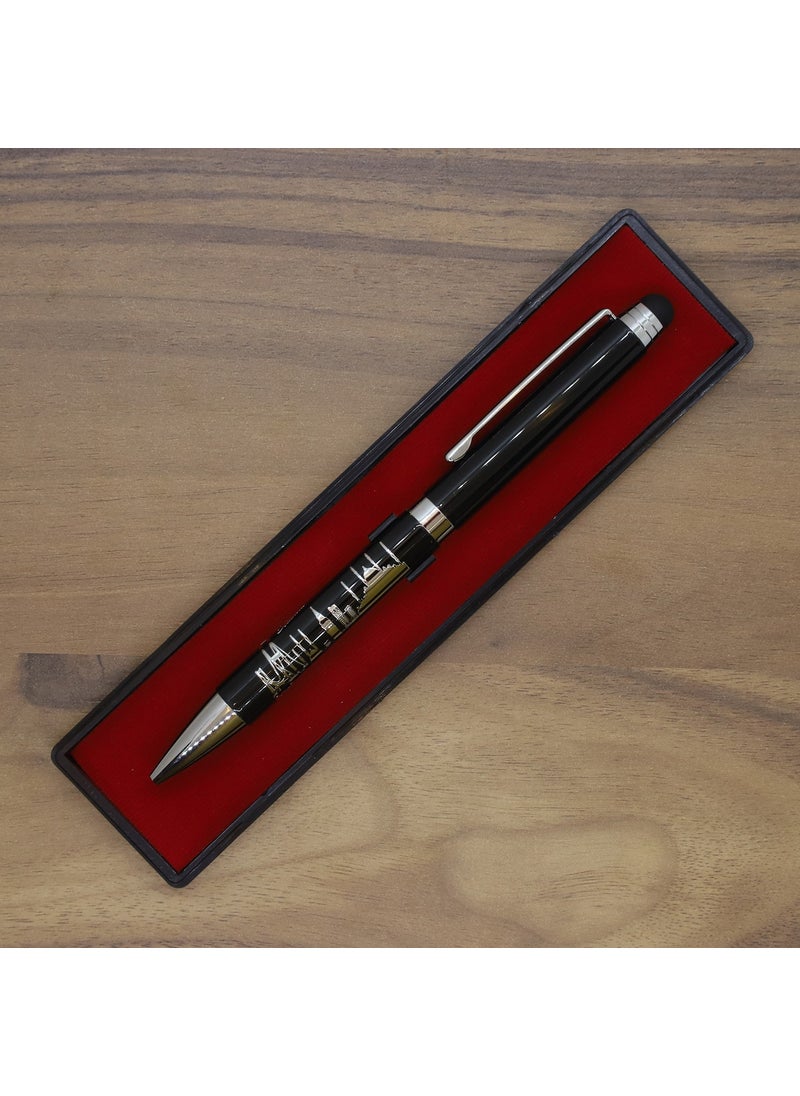 Ada Lazer Ada Laser Personalized Istanbul Silhouette Embroidered Touch Metal Ballpoint Pen  - Image 2