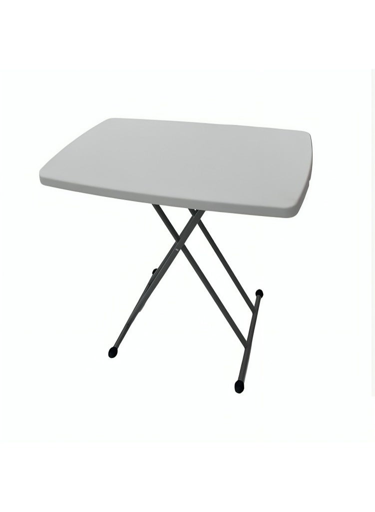 تالا طاولة قابلة للطي مربعة متعددة الاستخدام بمقاس 76×50 سم – خفيفة وسهلة التخزين - Image 1