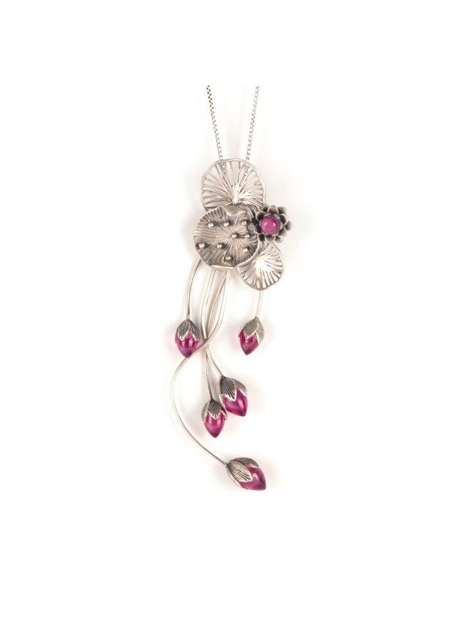 Shaya by CaratLane Oxidised Rise Above Failure Necklace in 925 Silver for Women - Image 1