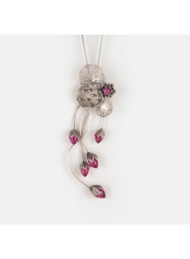Shaya by CaratLane Oxidised Rise Above Failure Necklace in 925 Silver for Women - Image 3