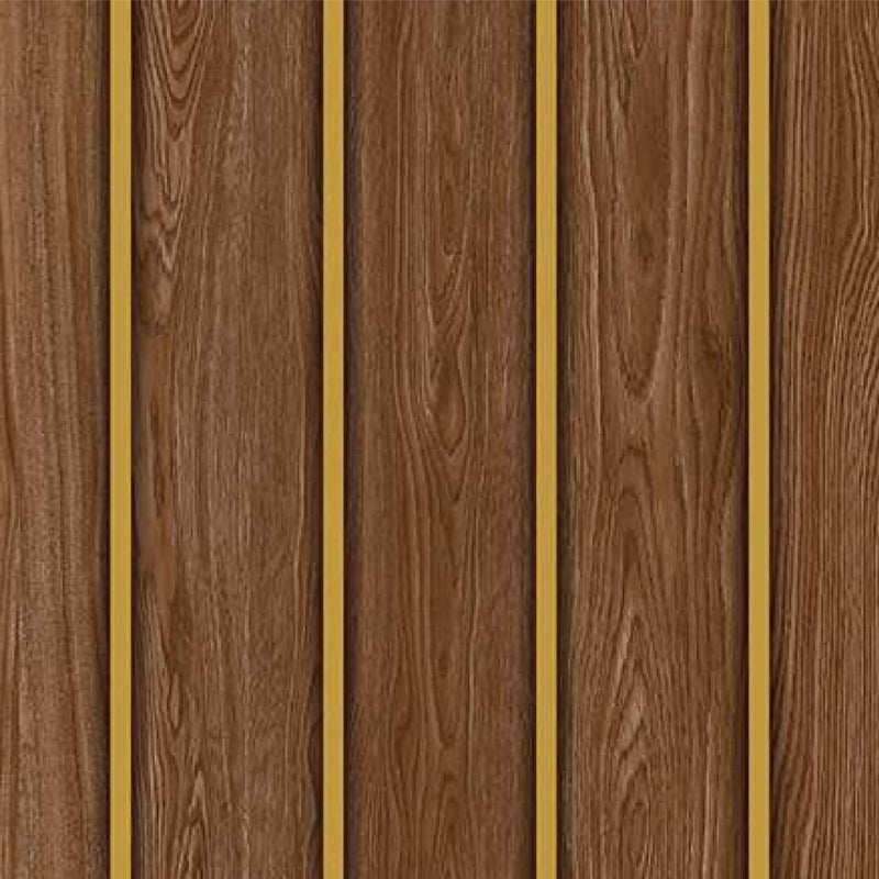 Infinity Decor Wall Stickers DIY Peel and Stick Wallpaper | 45 Cm X 500 Cm | 3D Frame with Tree Adhesive Wallpaper for Living Room Bedroom Office Hall Furniture (Dark Brown) - Image 1