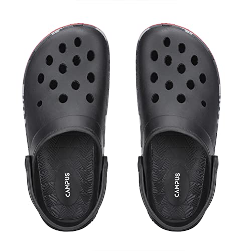 Campus Men's GC-4001 BLACK Clogs - 6UK/India GC-4001 - Image 5