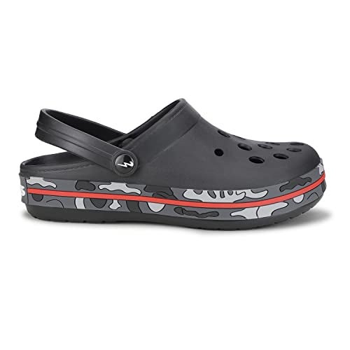 Campus Men's GC-4001 BLACK Clogs - 6UK/India GC-4001 - Image 2