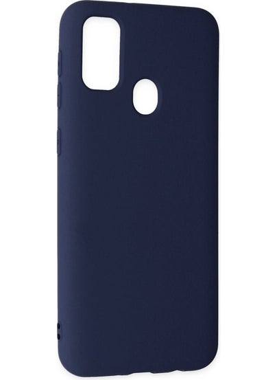HappyCase Samsung Galaxy M30S Case Nano Velvet Silicone Inside - Navy Blue  - Image 2