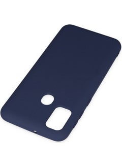 HappyCase Samsung Galaxy M30S Case Nano Velvet Silicone Inside - Navy Blue  - Image 3
