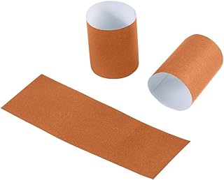 Gmark Paper Napkin Band Box of 500 (Rust), Paper napkin rings self adhesive GM1053A - Image 1