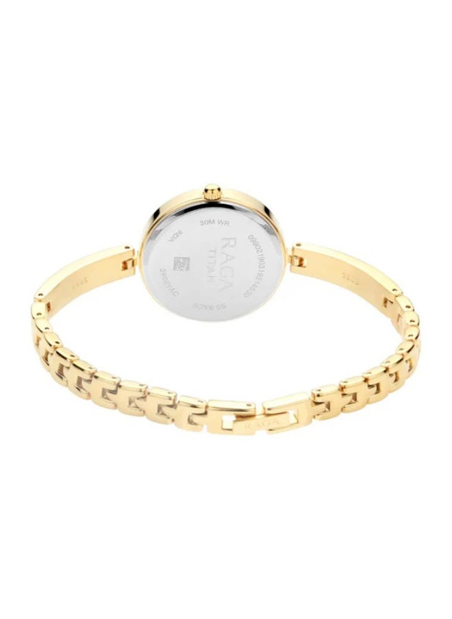 TITAN Raga Viva Silver Dial Metal Strap Watch  - Image 3