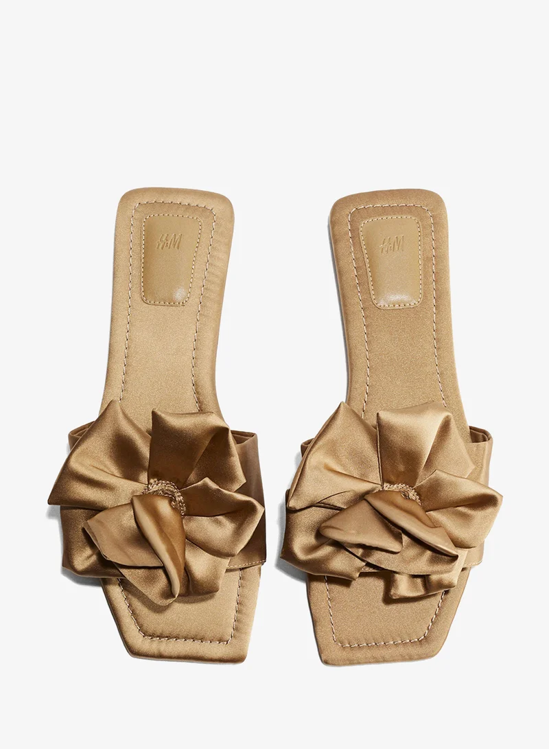 اتش اند ام صندل ساتان مزخرف