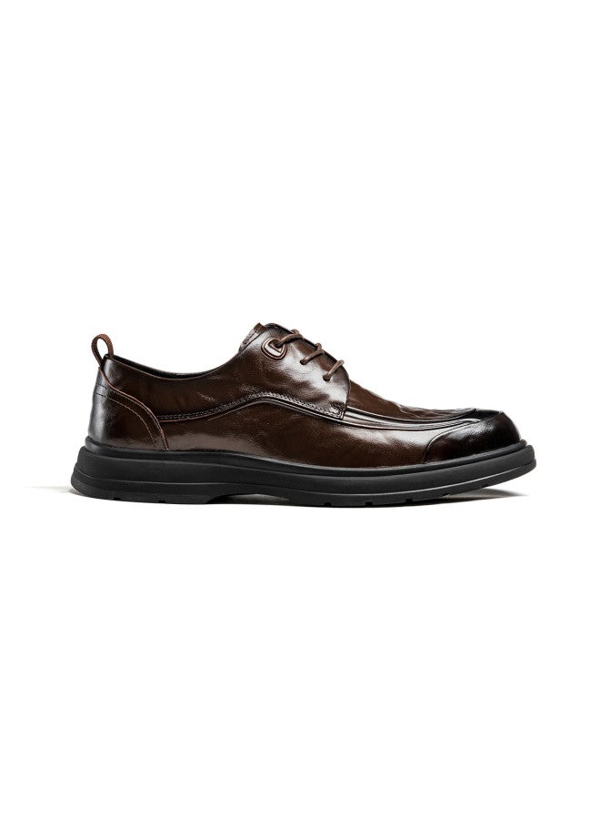 AOKANG Business Formal Leather Shoes Men's Shoes 2026 Spring New Office Commuting Genuine Leather Derby Shoes - Image 5