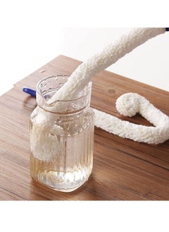 KASTWAVE Bottle Brush Cleaner, Bendable Long Water Bottles Cleaner Brushes with Long Handle, Flexible Bottle Washer Cup Scrubber & Round Bottle Scrub Brush Set, Bottle Cleaning Brush Set  - Image 4