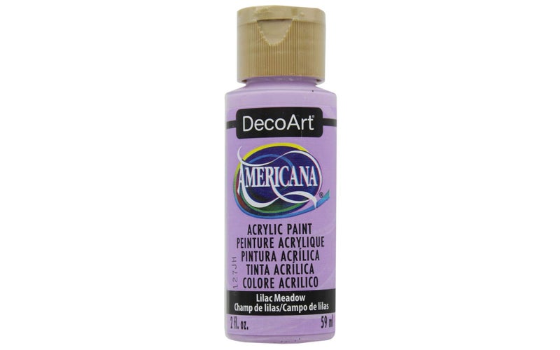 DecoArt Acrylic Paint for Arts and Crafts Purple 2oz
