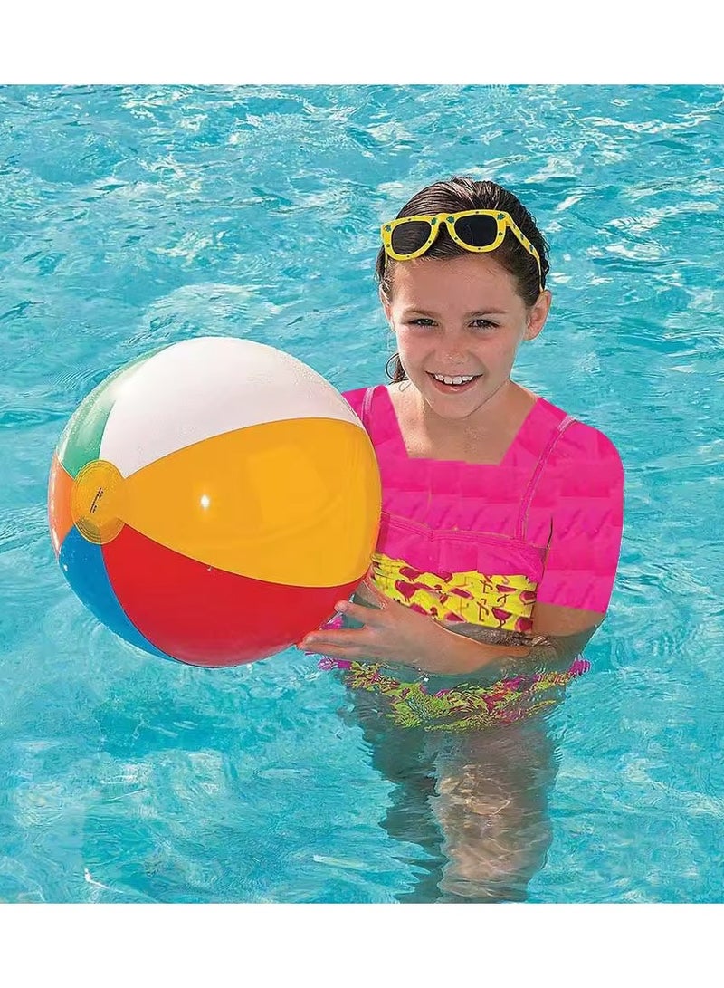 Toy Box Inflatable Glossy Panel Beach Ball Play for kids - Image 2