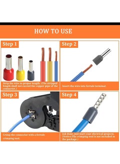 LUPINEZ LUPINEZ crimping tool POWER HSC8 64A 00810mm AWG287 Wire Stripper crimping tools electrical Crimping Plier Ratcheting Ferrule Crimper Tool Chakra Crimping Tool Ferrule Crimper Tool  - Image 5