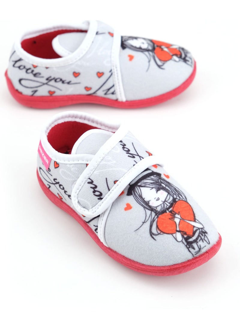 Gezer - Winter Girl Velcro Adjustable Comfortable Sole Slippers Home Nursery Shoes - Image 1