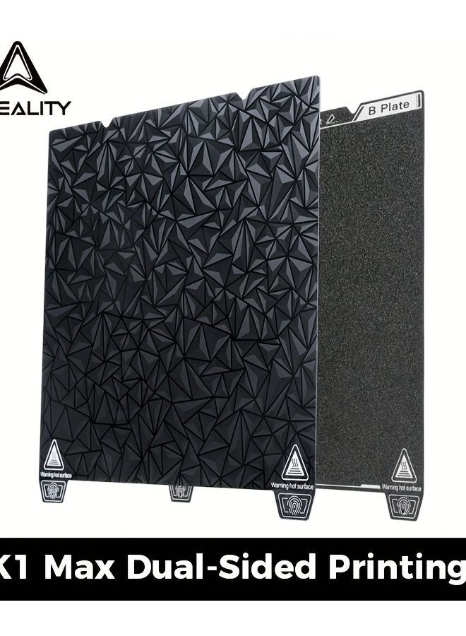 Creality K1 Max 3D Printer 310x315mm Dual Sided PEO PEI Plate Kit Heating Spring Steel - Image 2