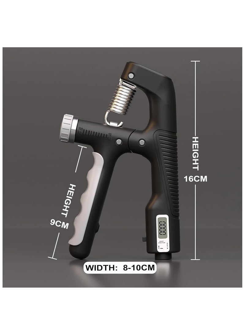 Concretization Grip Strength Trainer,Hand Grip Exerciser Strengthener with Digital Counter,Forearm Strengthener, Hand Strengthening Devices for Muscle Building and Injury Recovery - Image 5