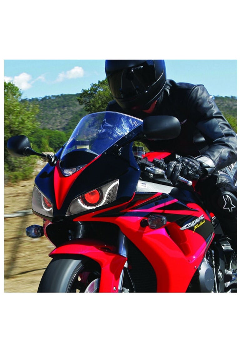 Generic LED Optical Fiber Headlight Assembly V2 Fit for Honda CBR1000RR 2004-2007  - Image 2