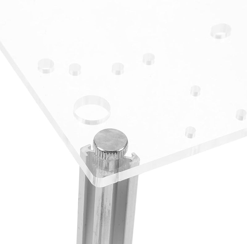 Homoyoyo Transparent Open Frame Computer Case Bracket For Micro ATX Mini Tower Stable Stand - Image 4