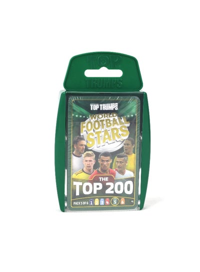 Winning Moves Top Trumps World Football Stars The Top 200 - Green
