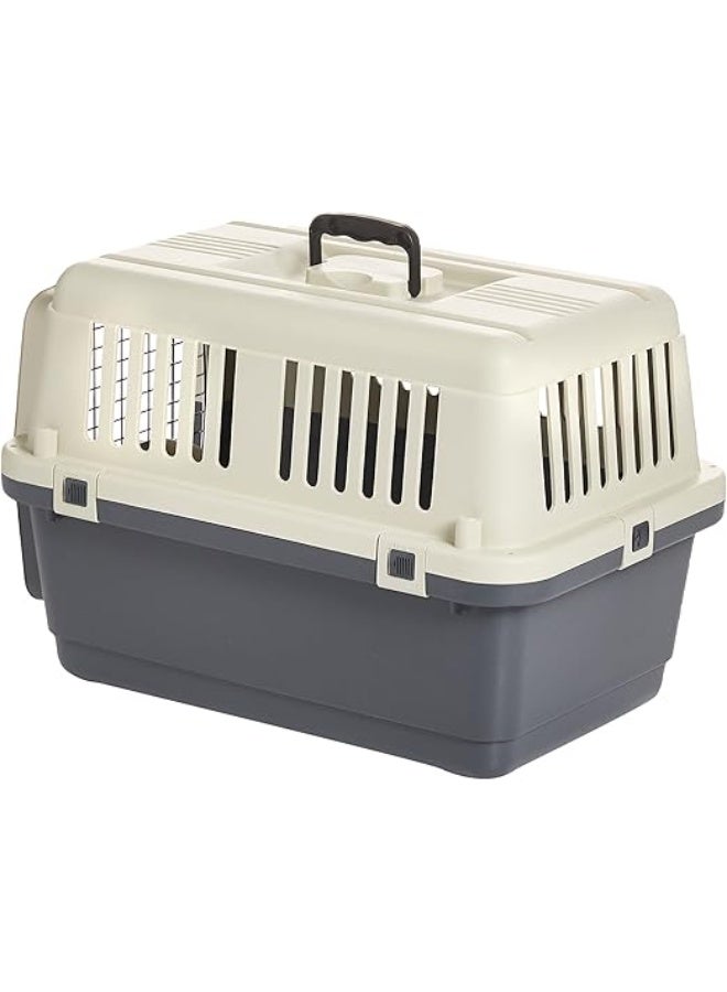 Pet Mode L60 Medium White & Gray Aviation Carrier Crate (60.7x40x40.5cm) , 1 pcs - Image 1