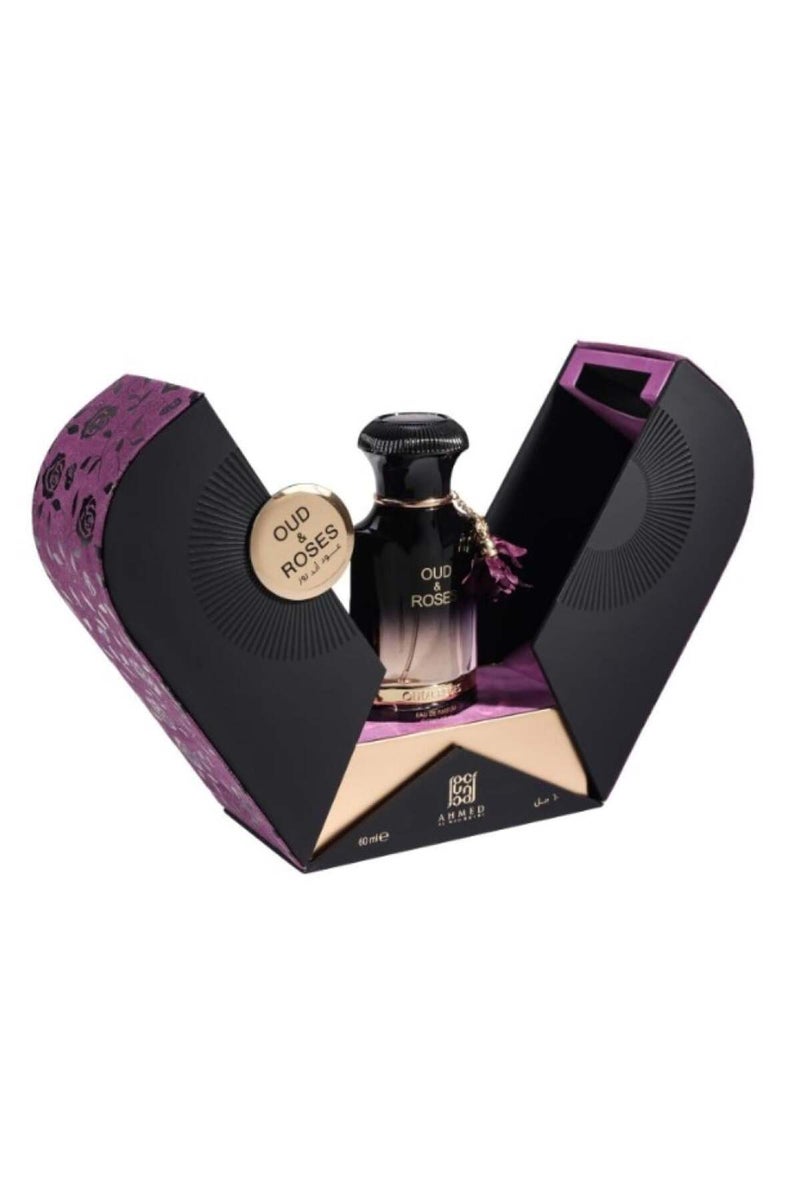 Ahmed Al Maghribi Oud & Rose Unisex Perfume 60ml