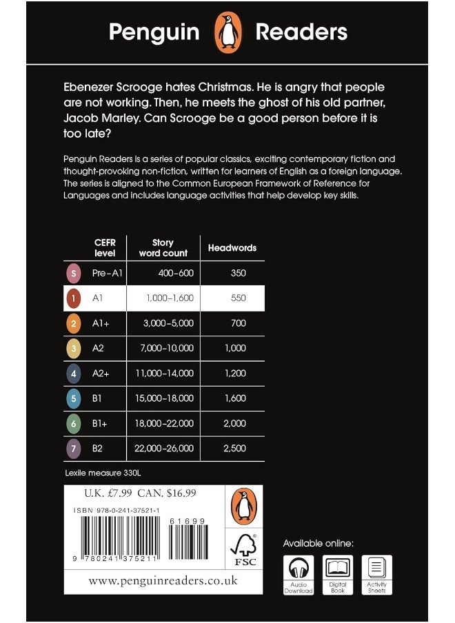 Penguin Readers Level 1: A Christmas Carol (ELT Graded Reader)  - Image 2