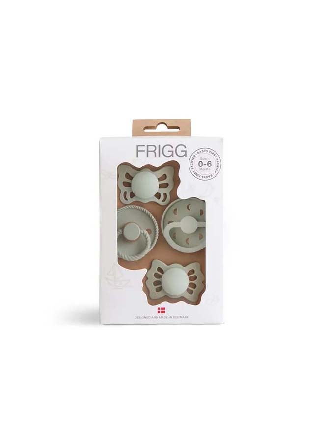 FRIGG فرغ بيبي أول مصاصة 4-pack - الإبحار تحت ضوء القمر - حكيم 0-6 أشهر - الحجم 1 - Image 1