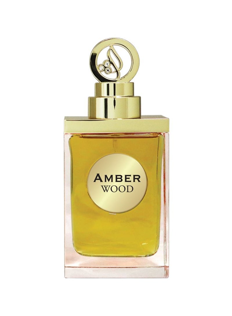 SHAIKH SAEED Amber Wood Unisex Perfume for Men and Women | Luxurious Fragrance with Aromatic, Juniper, Saffron, Lavender, Amber, Sandalwood, | Oud Smoky, and White Musk Notes - 100ml Bottle - Image 1