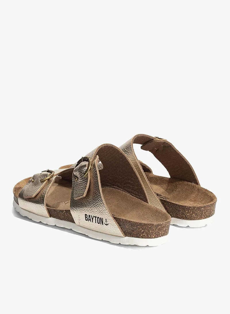 Bayton  Ilithyie Double Strap Flat Sandals for Women | Best Price UAE