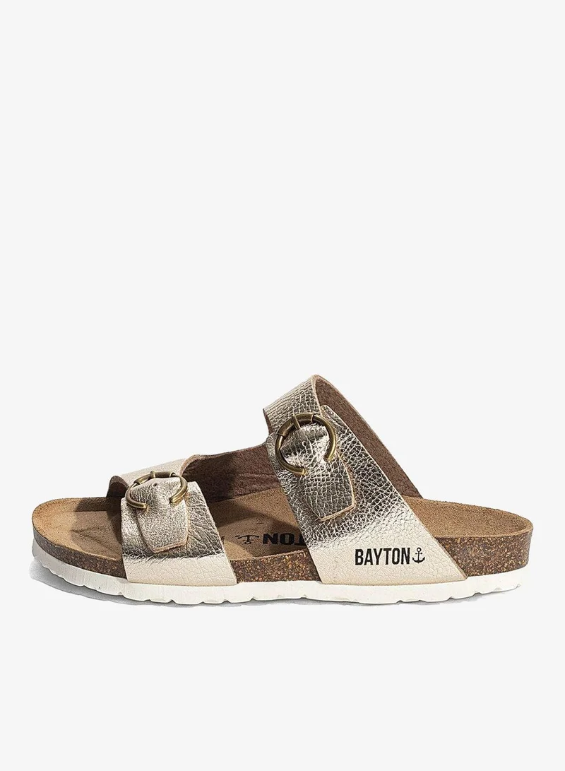 BAYTON Ilithyie Double Strap Flat Sandals
