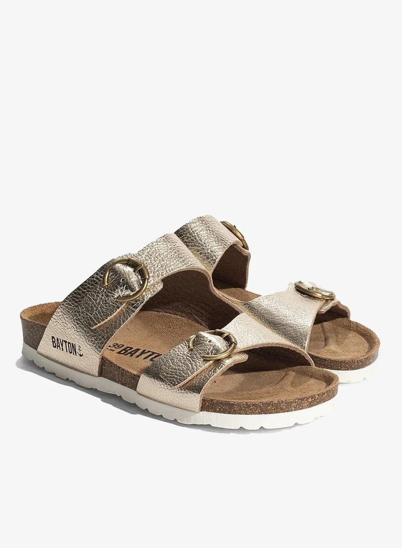 BAYTON Ilithyie Double Strap Flat Sandals