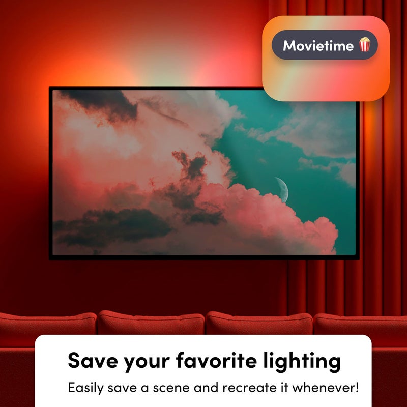 LIFX Lightstrip Bundle - with 120" Smart LED Lightstrip and 2 40" Extensions, Multicolor, 3 Piece Set - Image 5