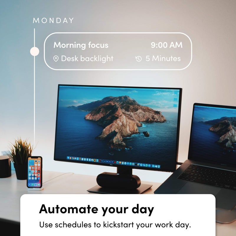 LIFX Lightstrip Bundle - with 120" Smart LED Lightstrip and 2 40" Extensions, Multicolor, 3 Piece Set - Image 3